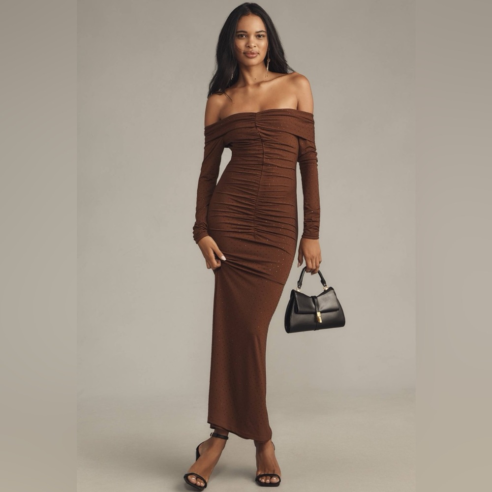 Bardot Artura Diamante Maxi Dress